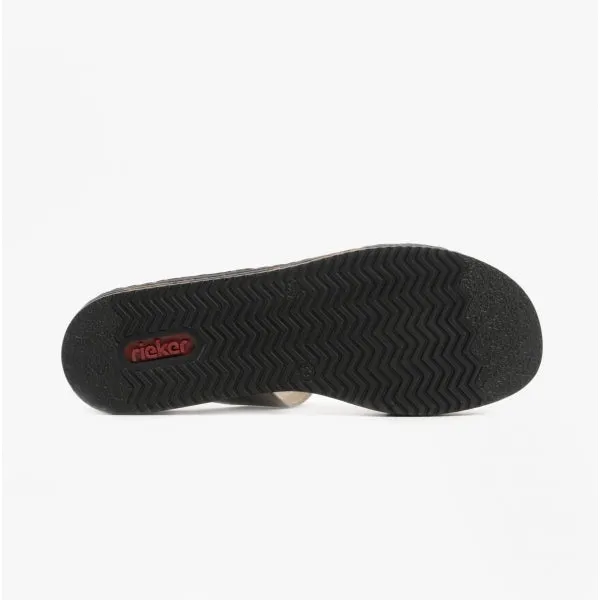 62995-42 Ladies Slip-On Sandals Grey