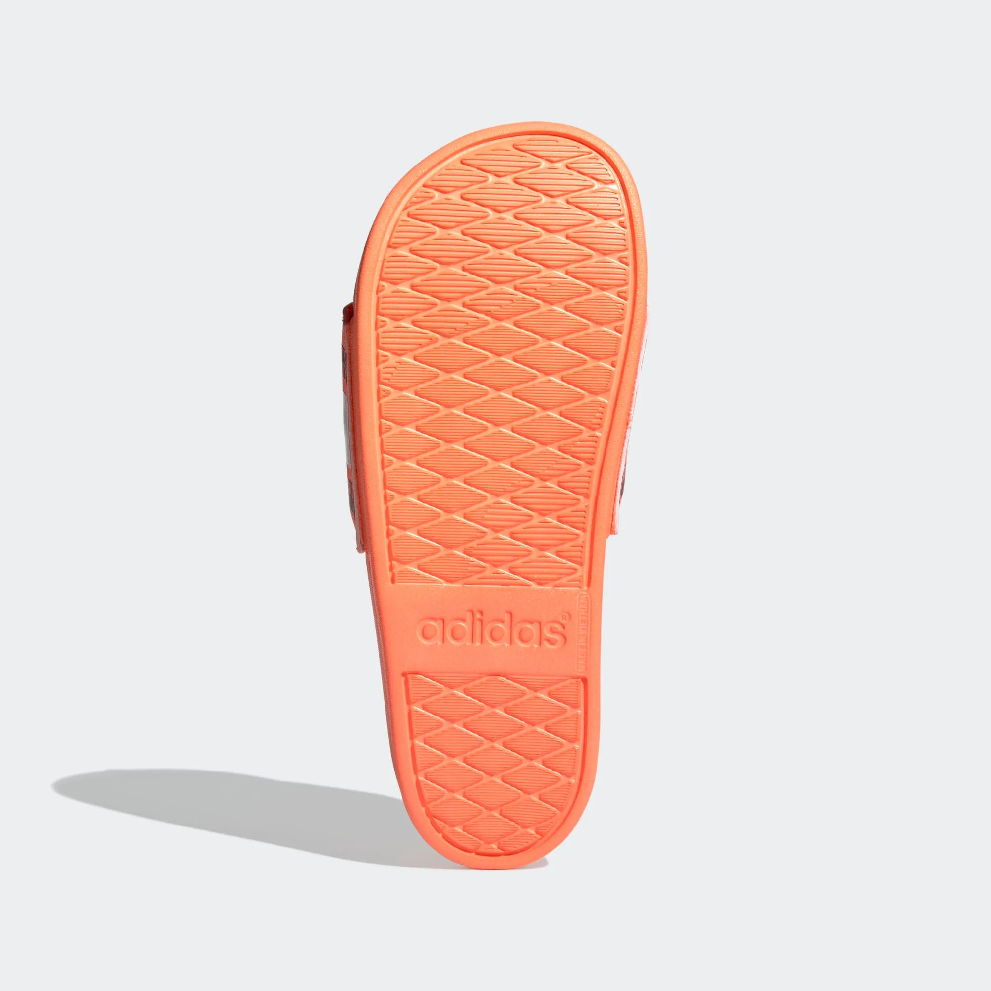 Adidas Adilette Cloudfoam "Farm Rio Stripe" (Signal Coral/Burgundy/ White)(EG1865)