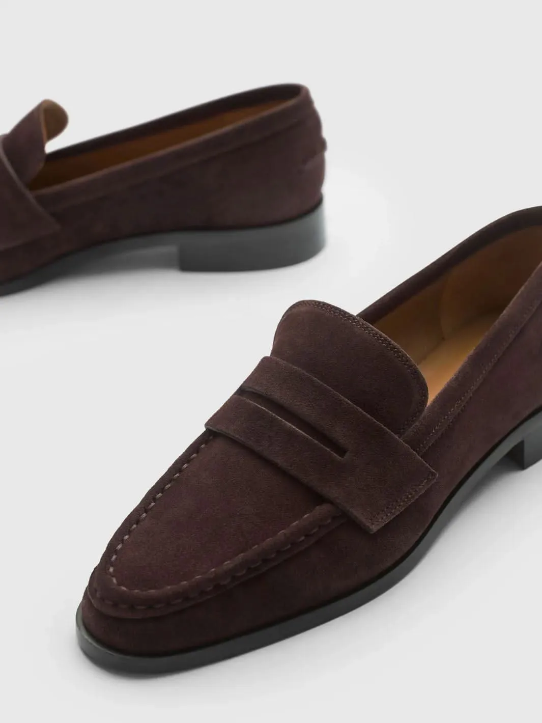 Airola Walnut Suede