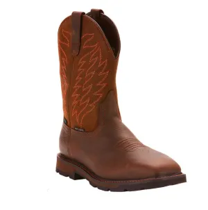 Ariat Men's Groundbreaker H2O Steel Toe EH WP Square Toe Work Boot 10024992