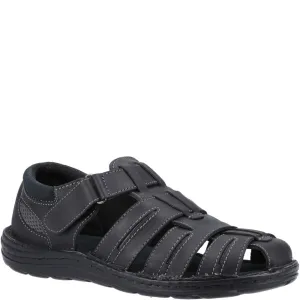 Black Albert Fisherman Sandals