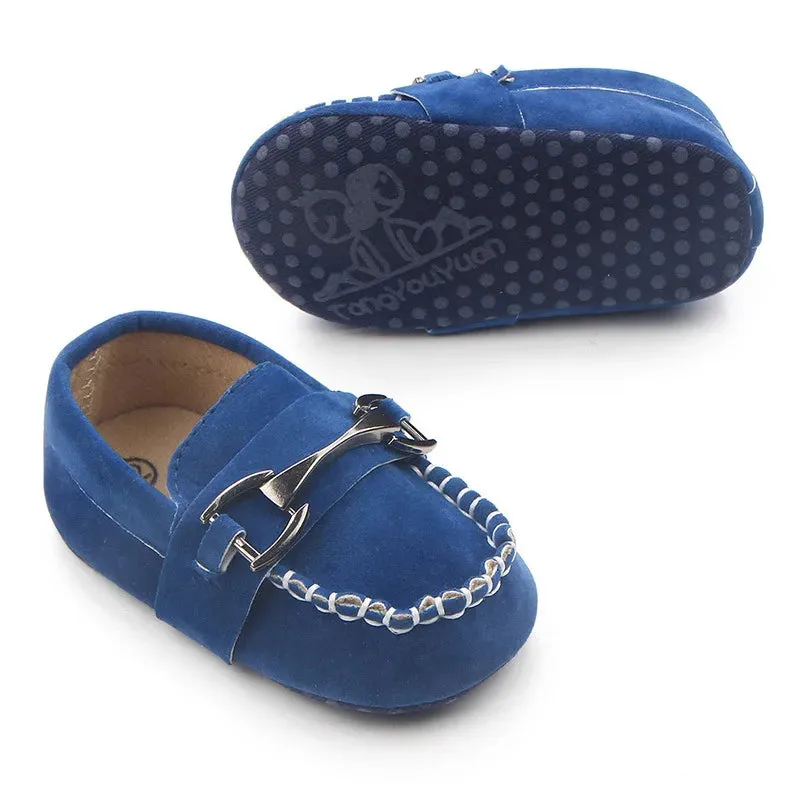 Buckle Stitch Loafers