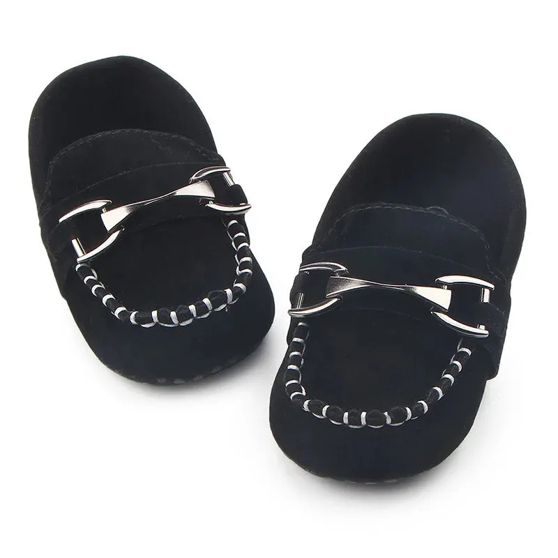 Buckle Stitch Loafers