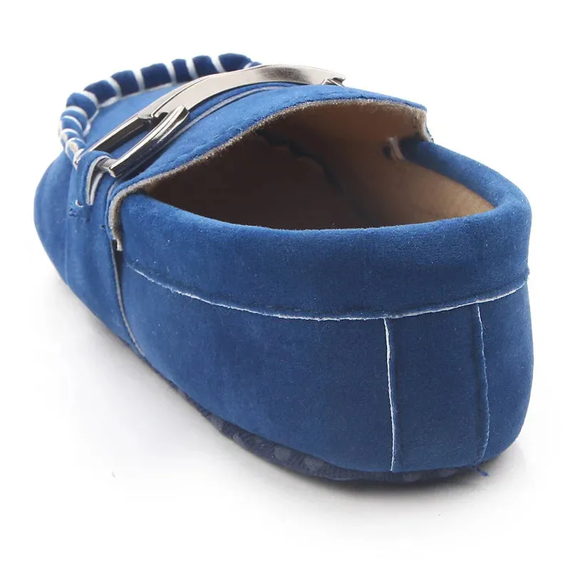 Buckle Stitch Loafers