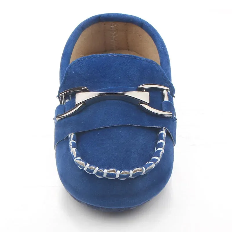 Buckle Stitch Loafers