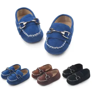 Buckle Stitch Loafers