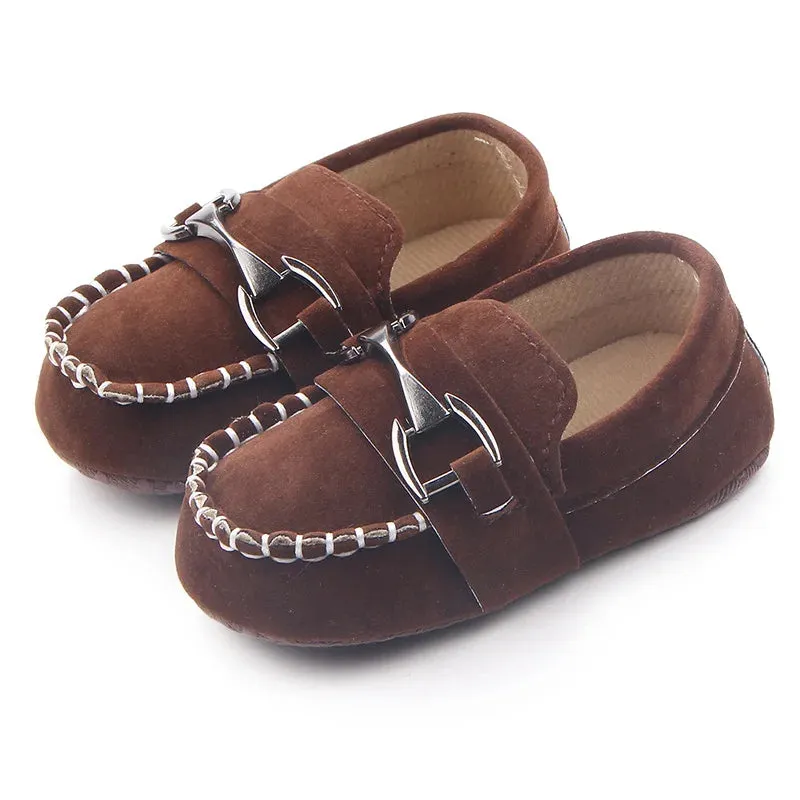 Buckle Stitch Loafers