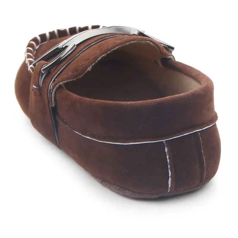 Buckle Stitch Loafers