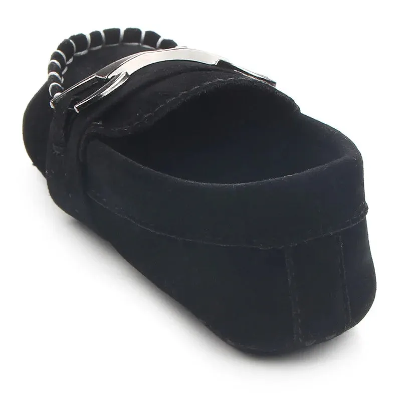 Buckle Stitch Loafers