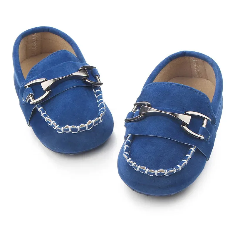 Buckle Stitch Loafers