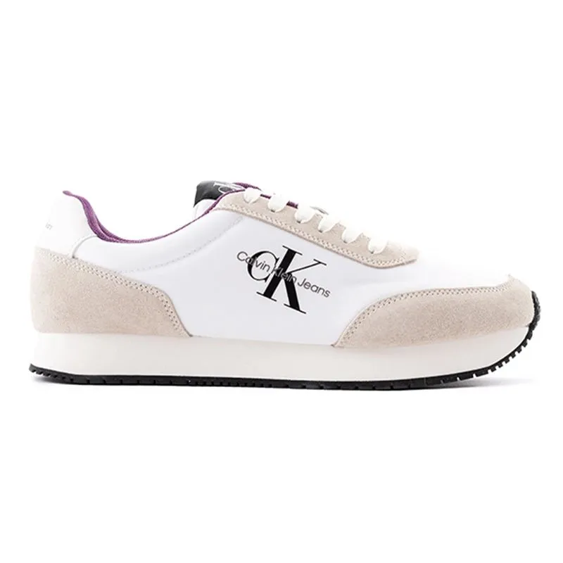 CALVIN KLEIN RETRO RUNNER LACE UP SNEAKER CKM43