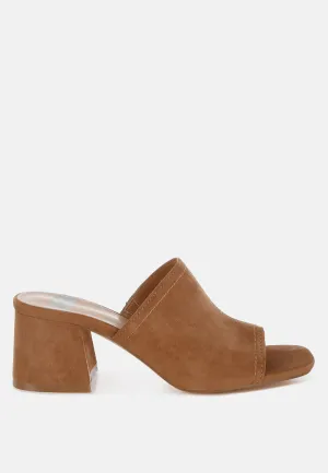 Citarum Real Suede Leather Slip Ons