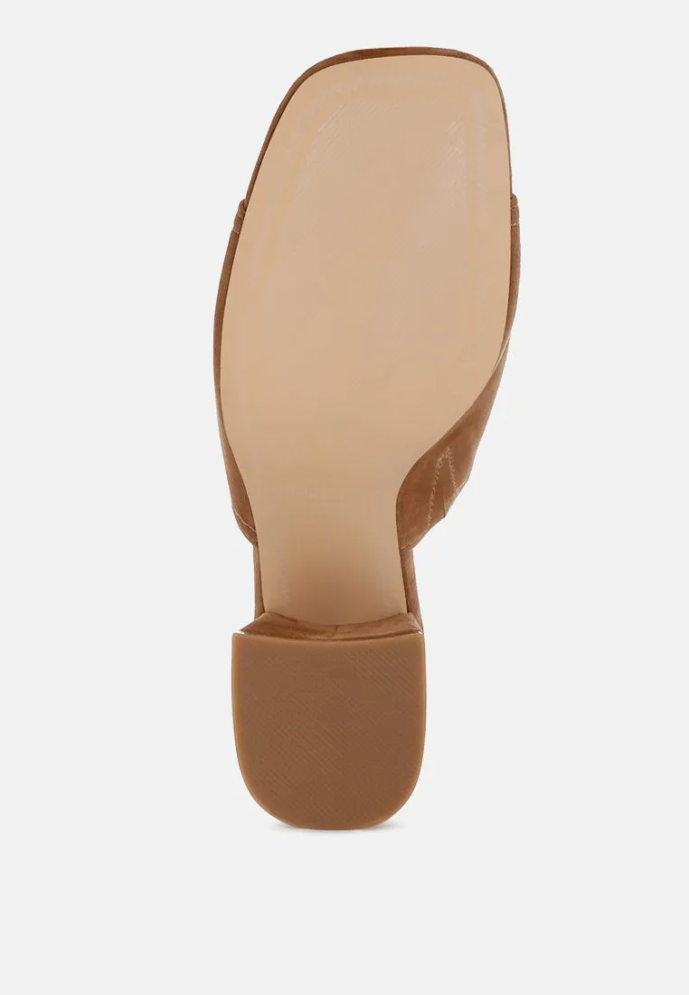 Citarum Real Suede Leather Slip Ons