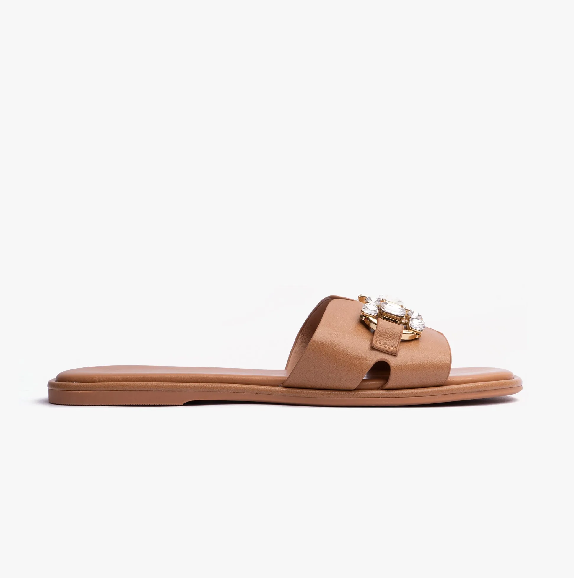 FANO Womens Sandals Tan