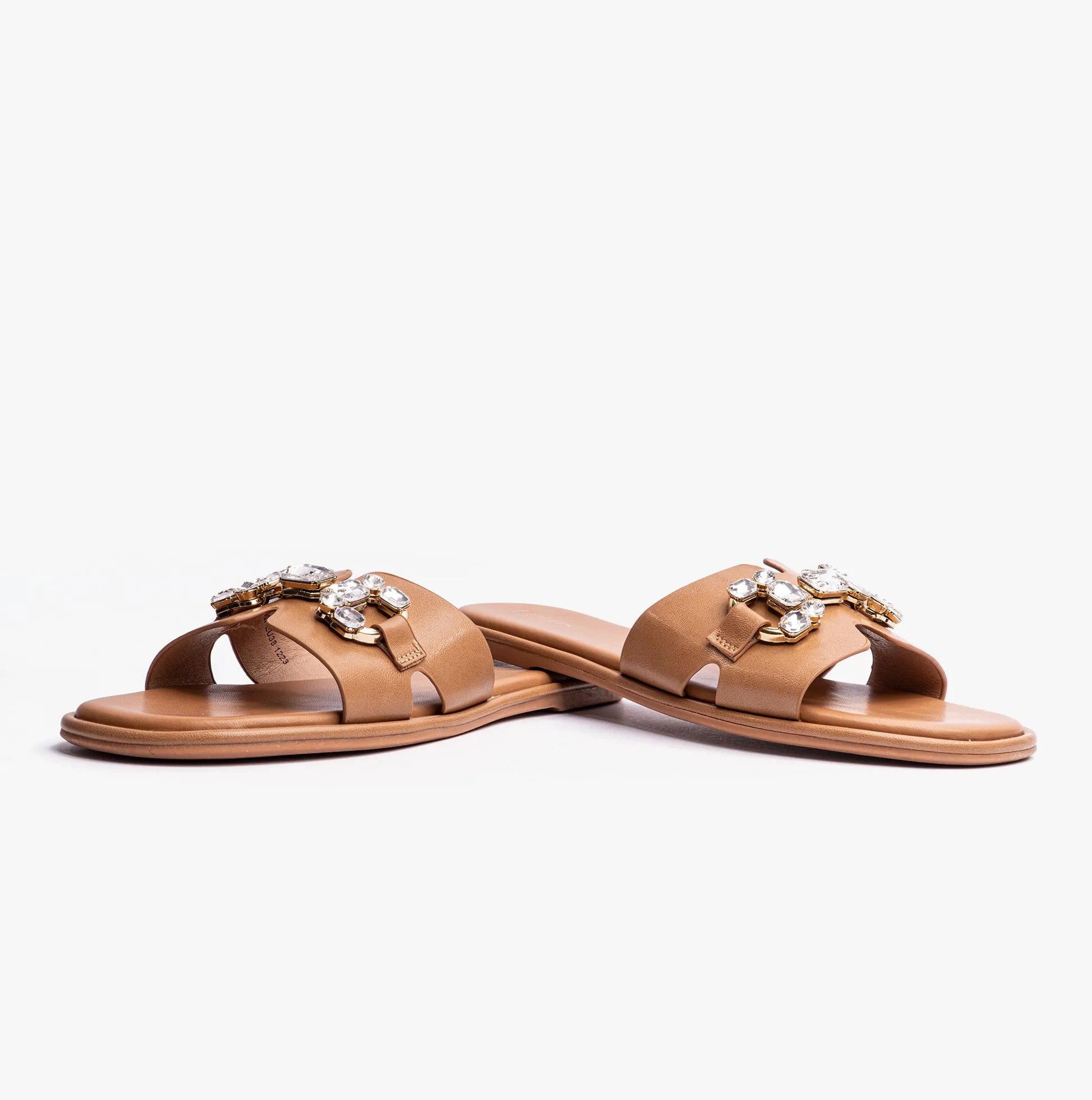 FANO Womens Sandals Tan
