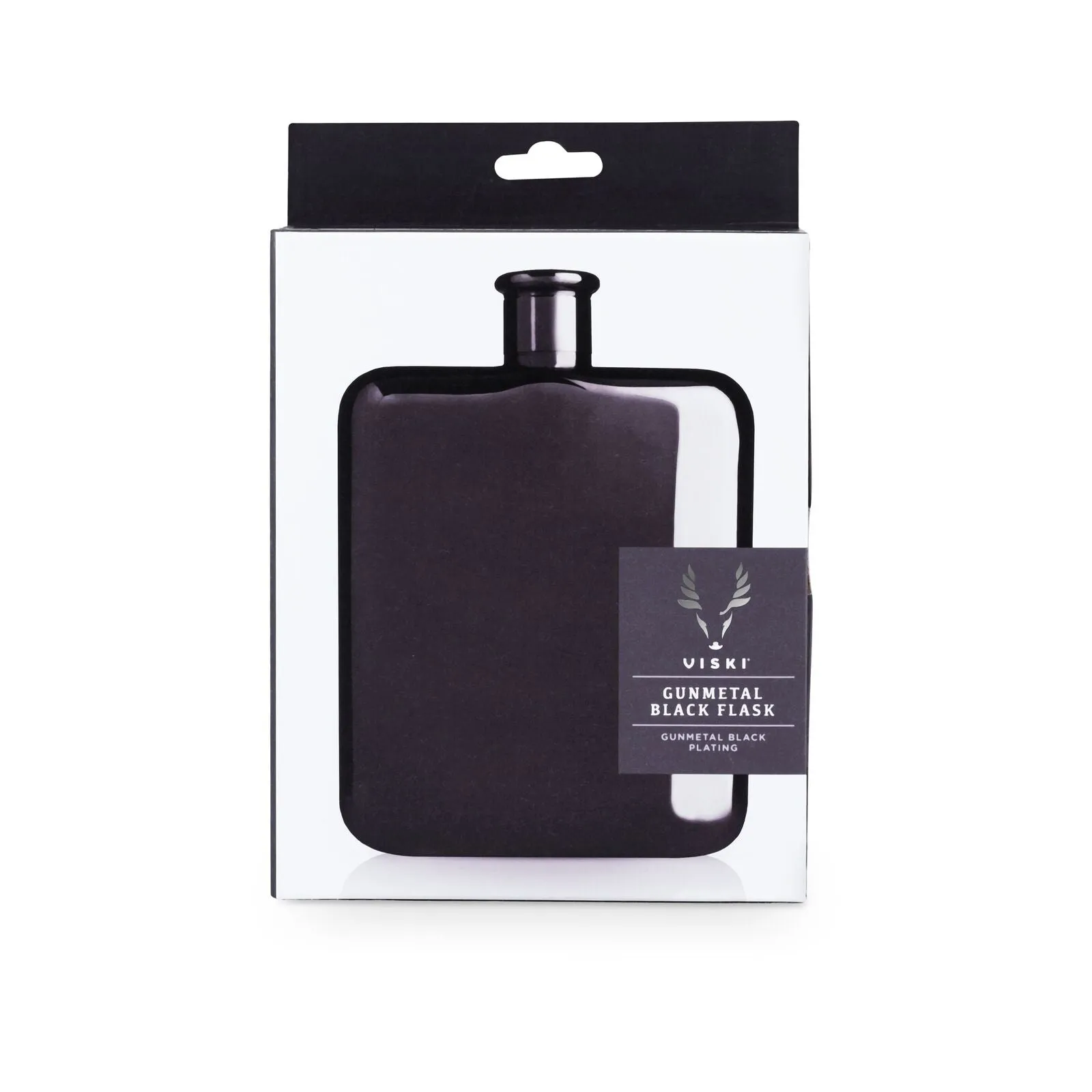 Gunmetal Black Flask