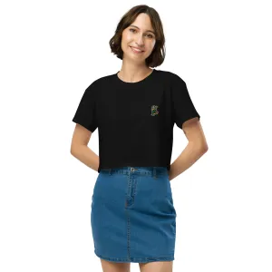 Johnny Xtreme (Skateboarding 2.0) Embroidered Women’s Crop Top