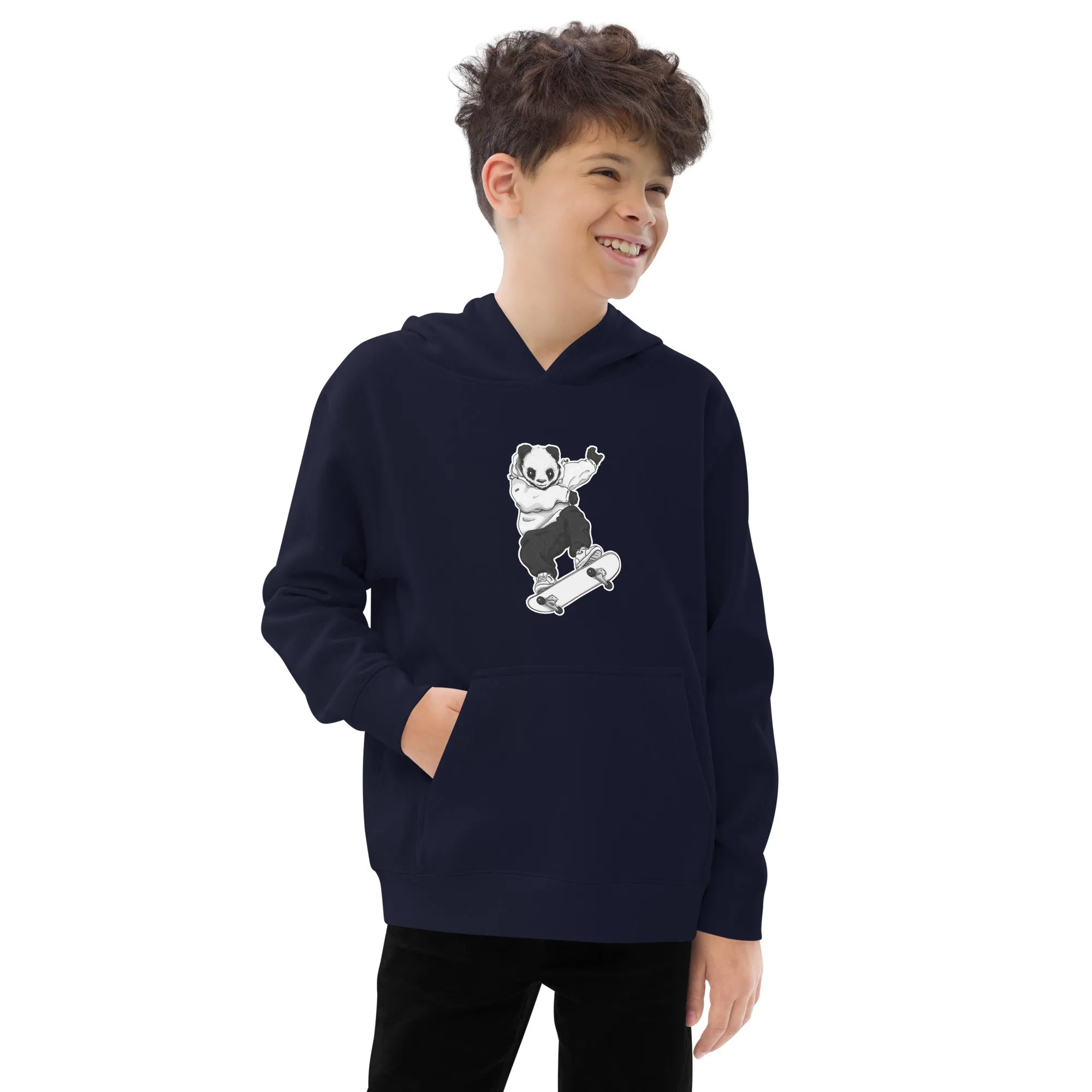 Johnny Xtreme (Skateboarding 3.0) Children's Fleece Hoodie
