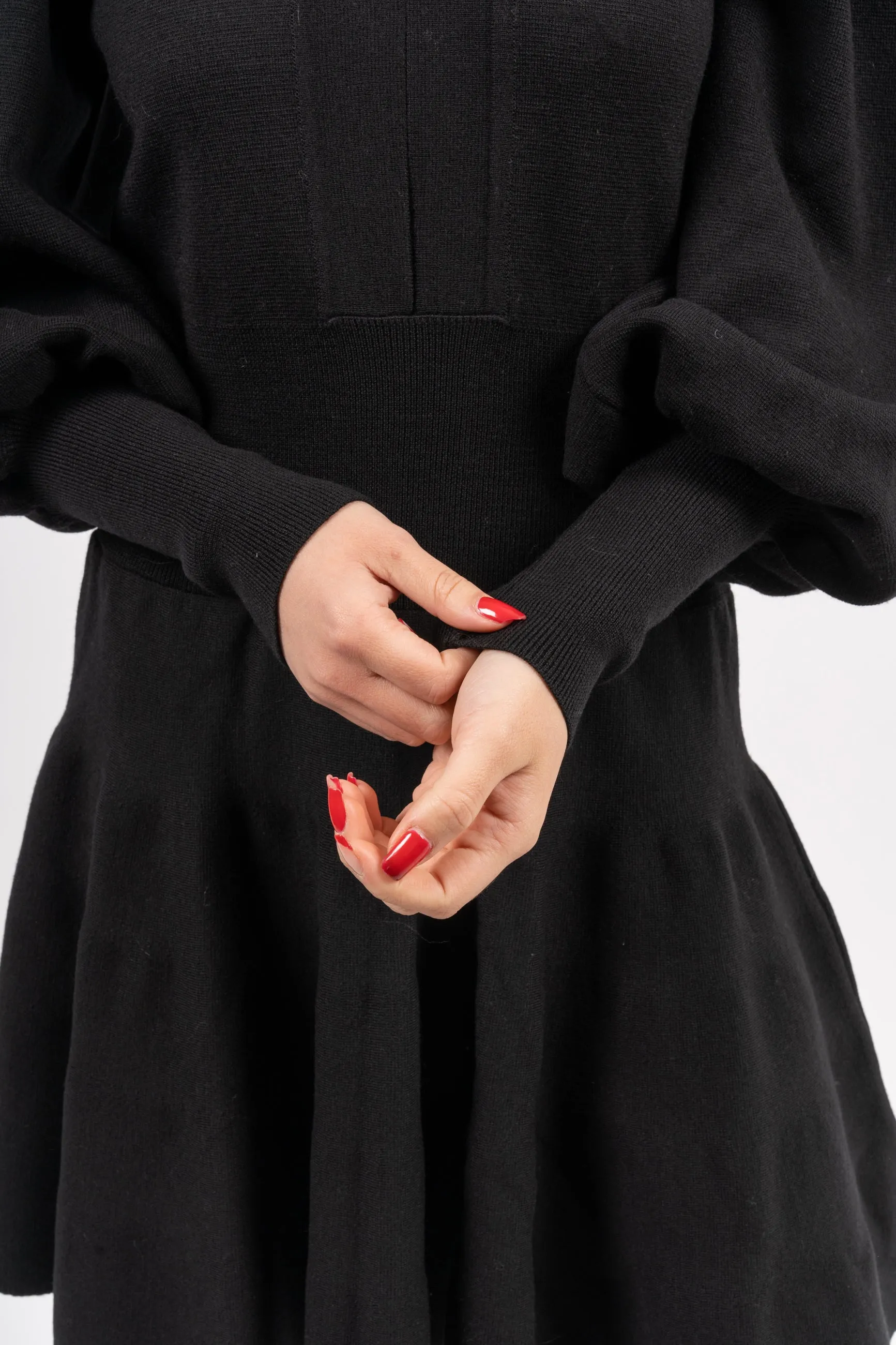 Jules Merino Dress - Black