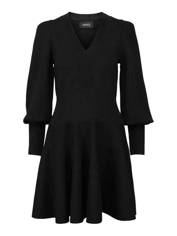 Jules Merino Dress - Black