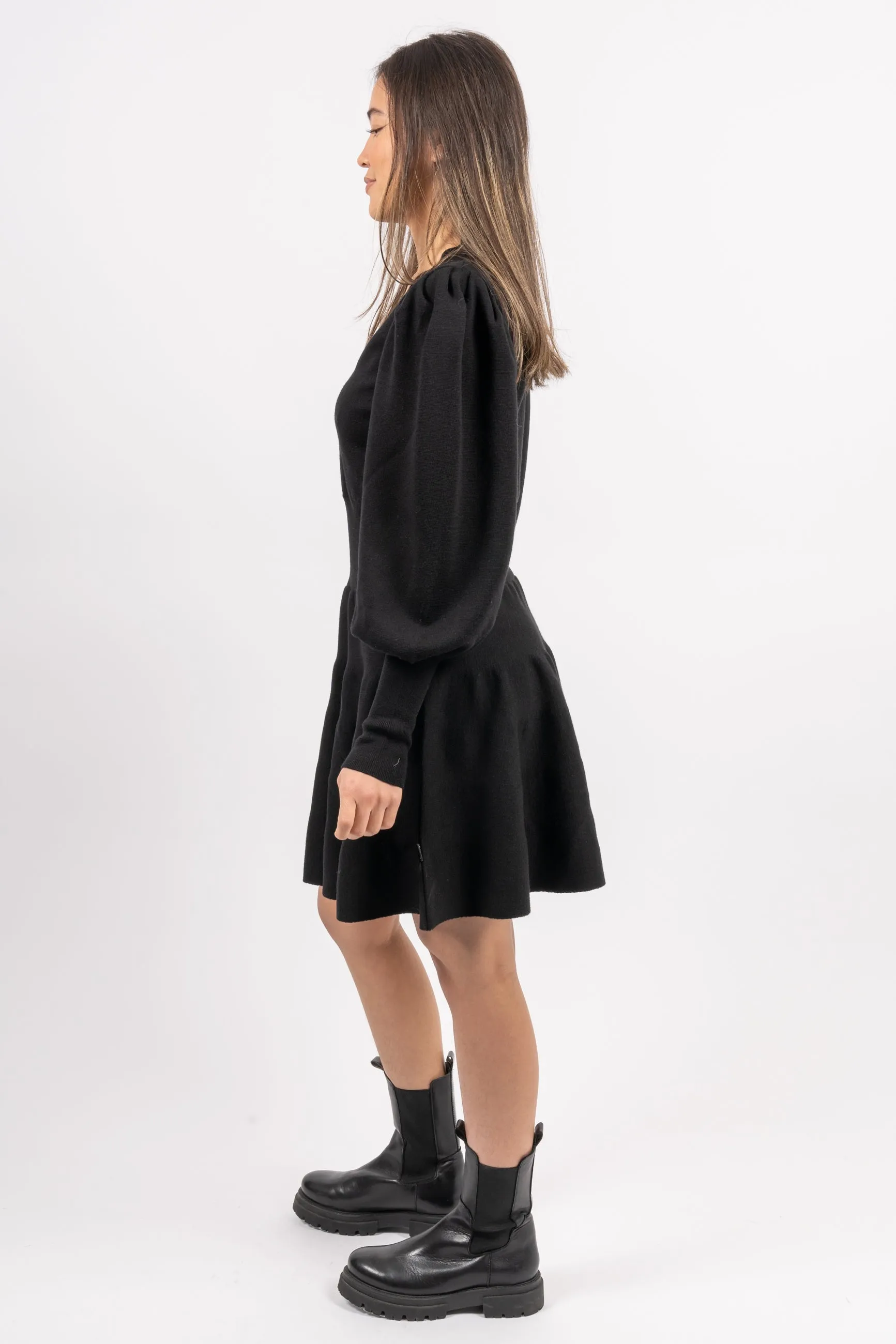 Jules Merino Dress - Black