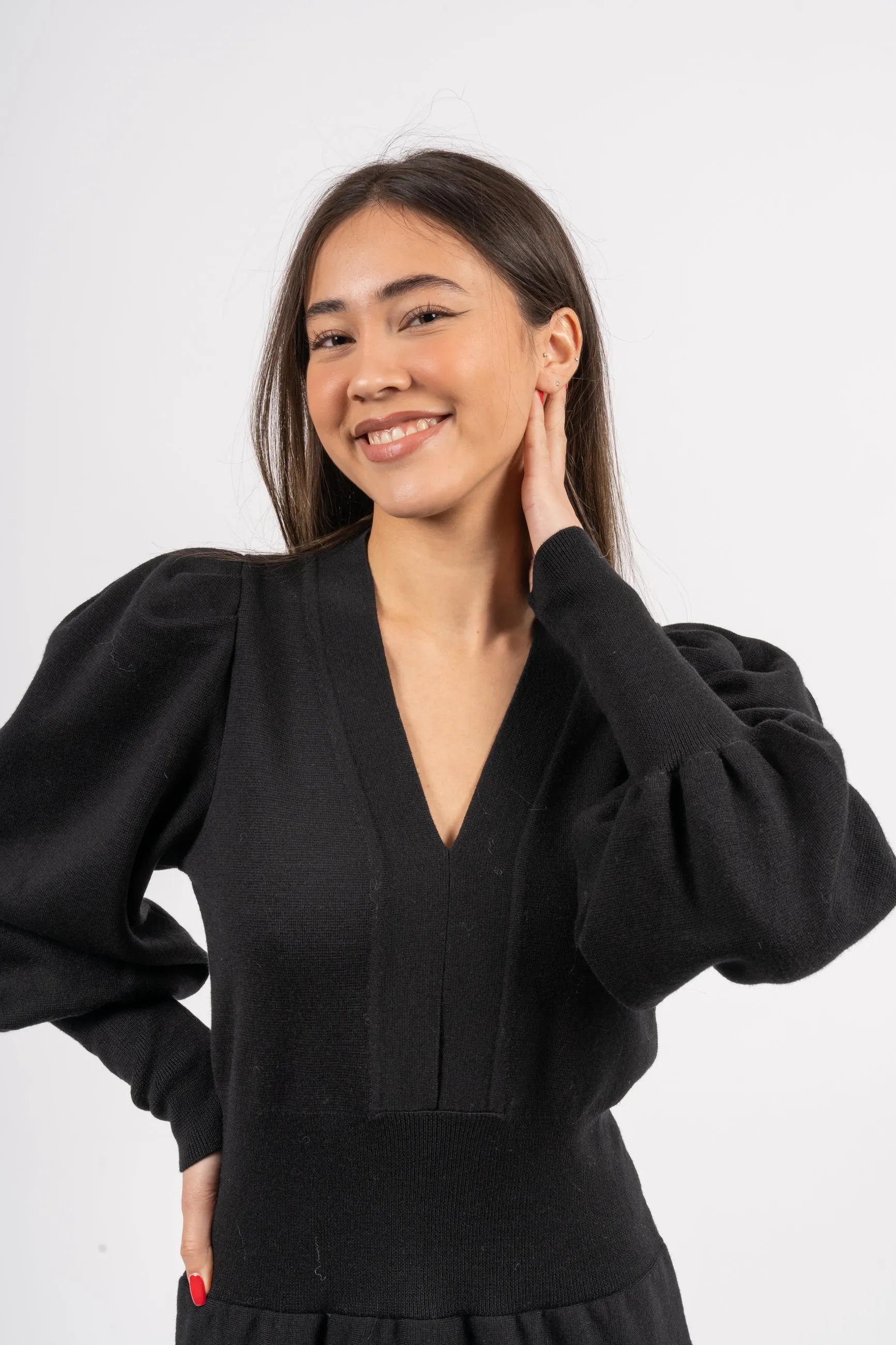 Jules Merino Dress - Black