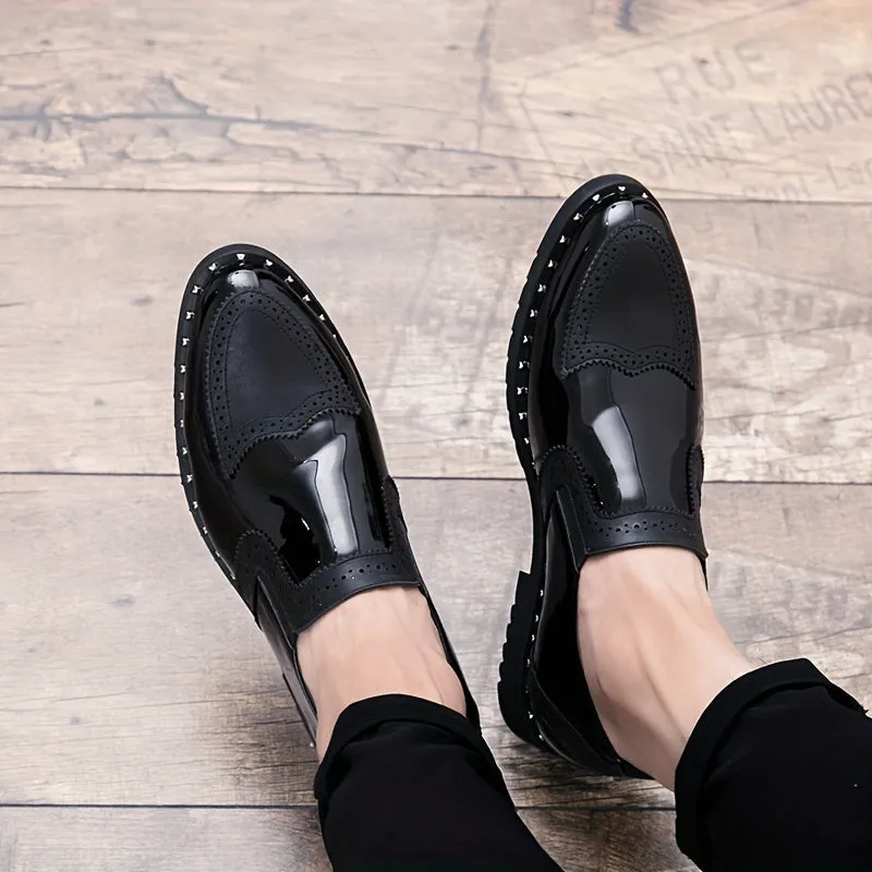Luxe Slip-On Loafers voor mannen - Comfortabele & Ademende Oxford Schoenen