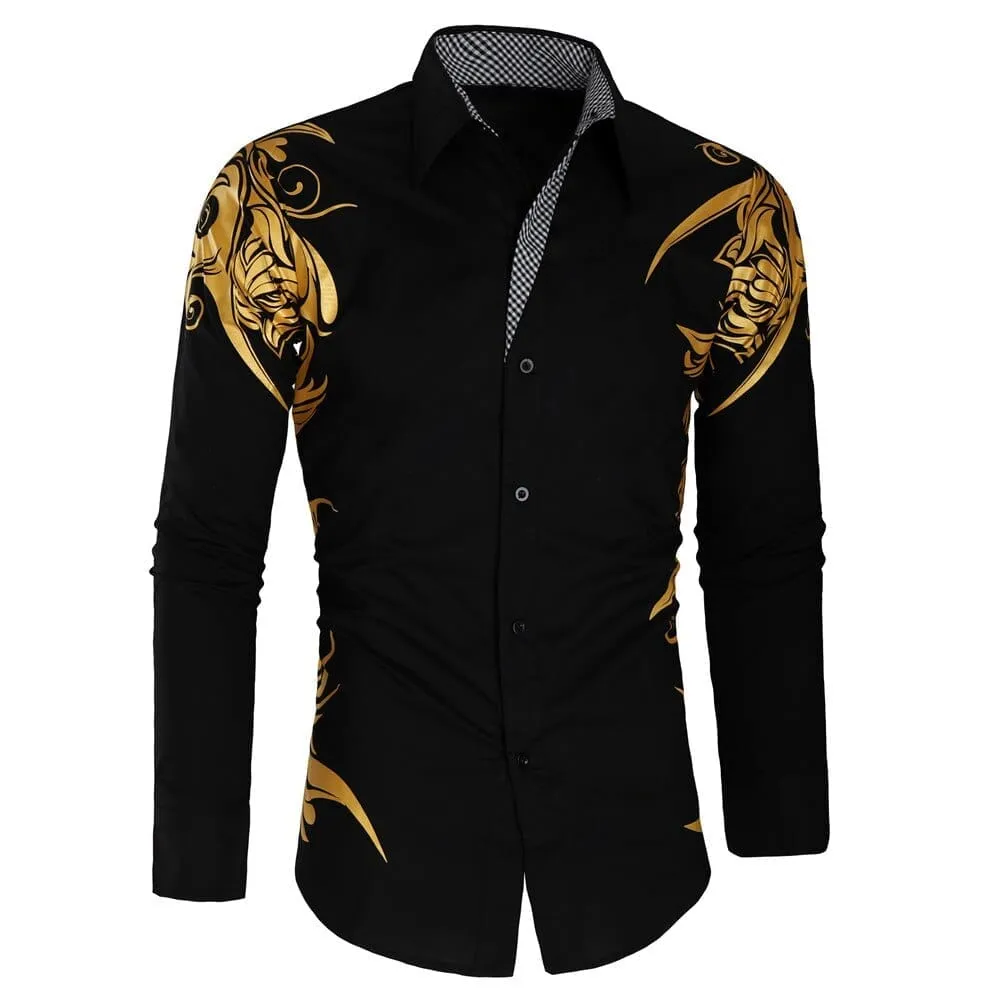 Men's Fitted Shirts Spring And Summer Shirts
