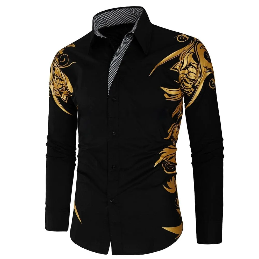 Men's Fitted Shirts Spring And Summer Shirts