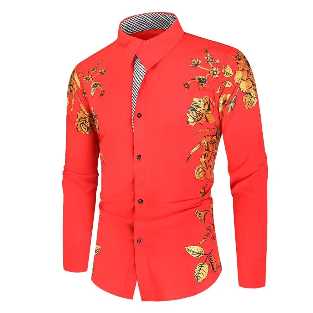 Men's Fitted Shirts Spring And Summer Shirts