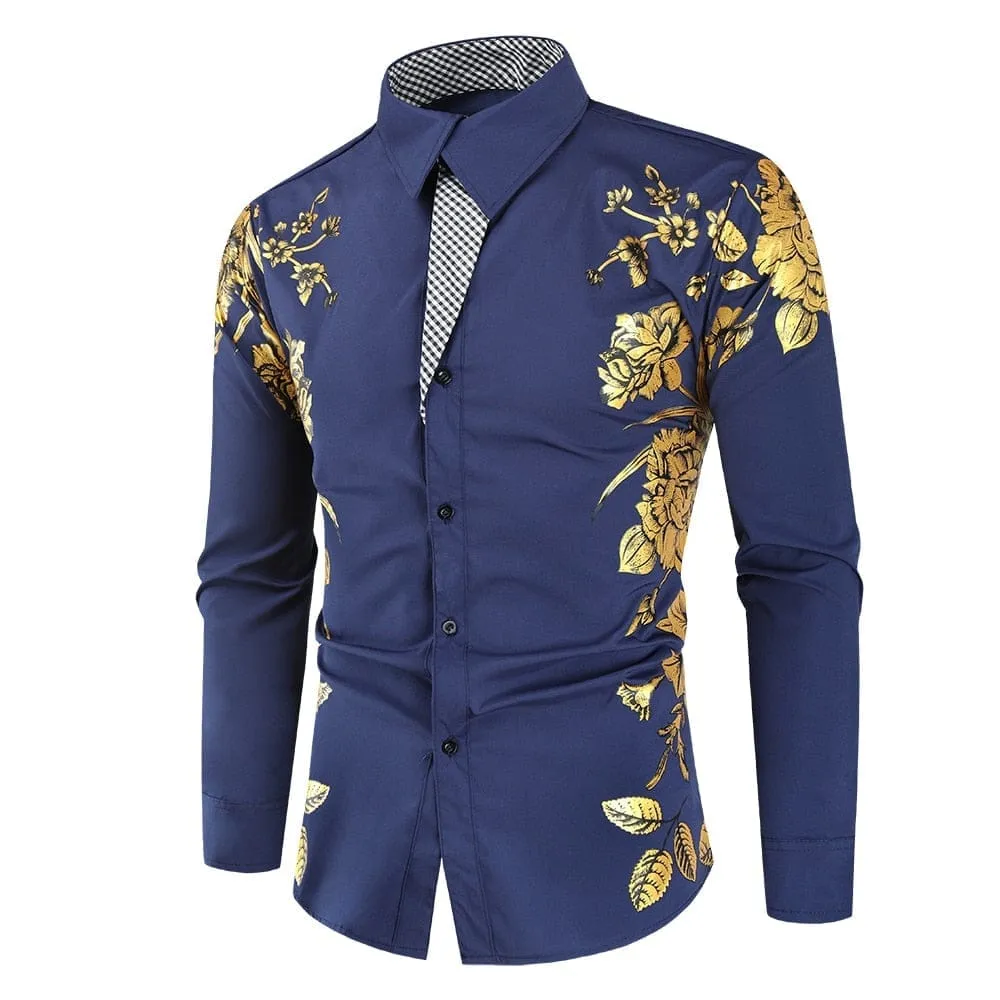 Men's Fitted Shirts Spring And Summer Shirts