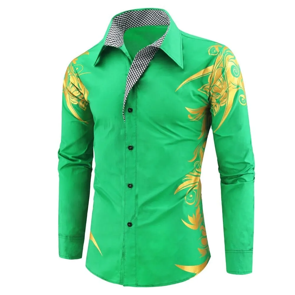 Men's Fitted Shirts Spring And Summer Shirts