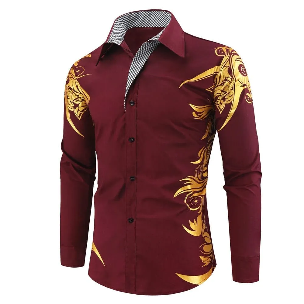 Men's Fitted Shirts Spring And Summer Shirts