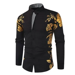 Men's Fitted Shirts Spring And Summer Shirts