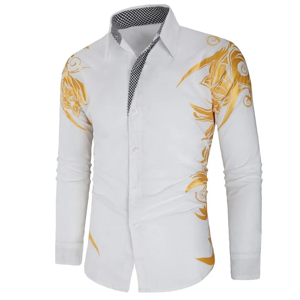 Men's Fitted Shirts Spring And Summer Shirts