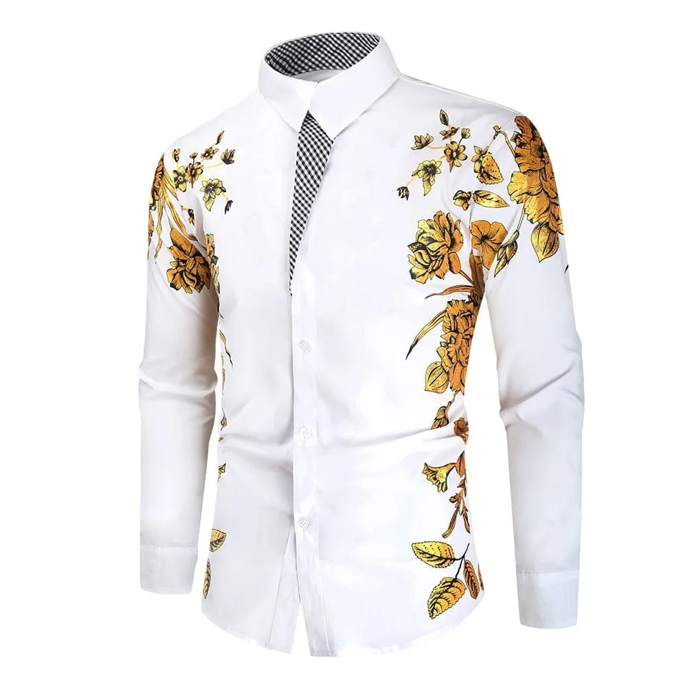 Men's Fitted Shirts Spring And Summer Shirts