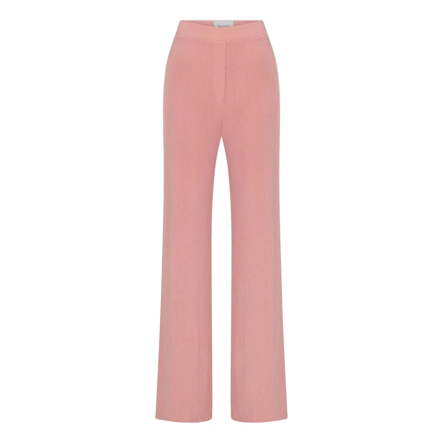 Orvell Knitted Pants In Soft Pink