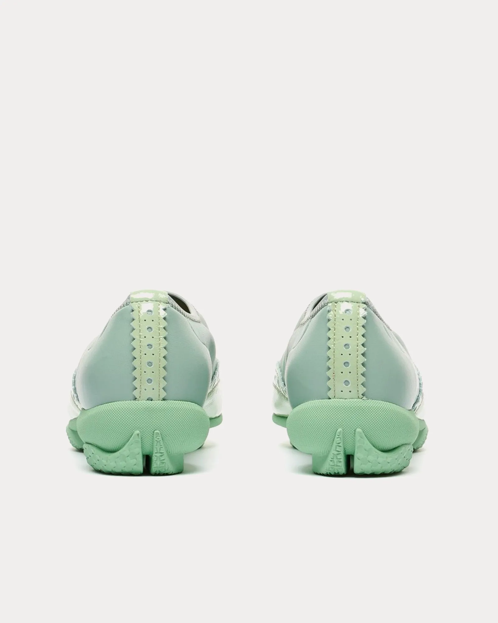 Sonia Brogues Teal / Sea Foam Slip Ons