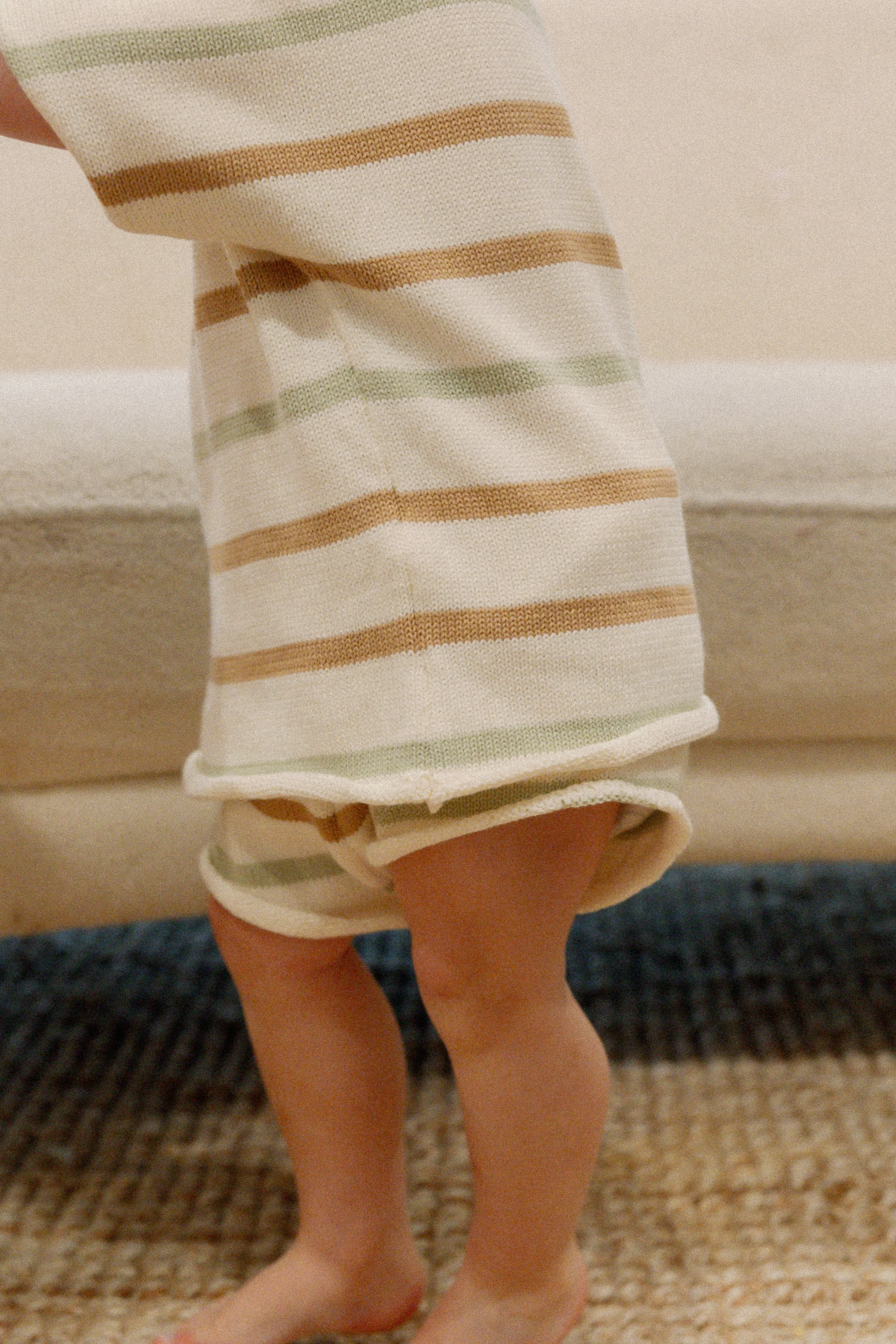 Summer Knit Set in Stripes