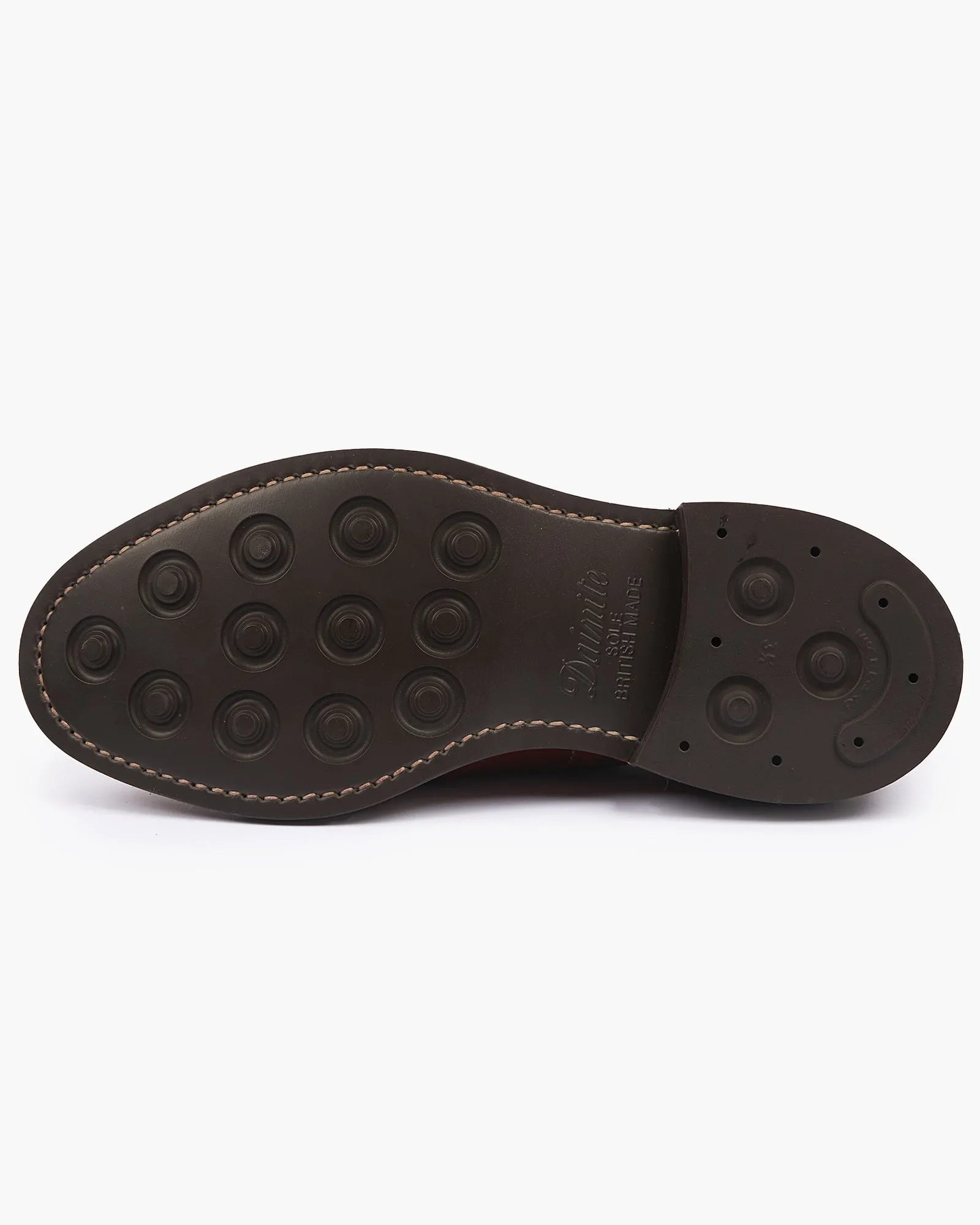 Trickers Bourton Country Derby Brogues - Marron Antique / Dainite Sole